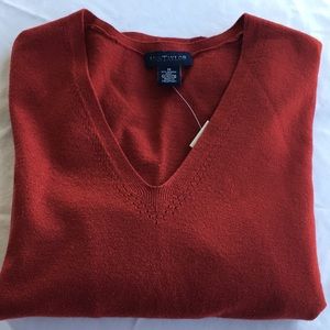 NWT Ann Taylor Maroon sweater